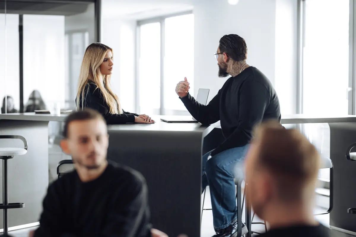 Beratungsgespräch bei Wöhler & Partner
